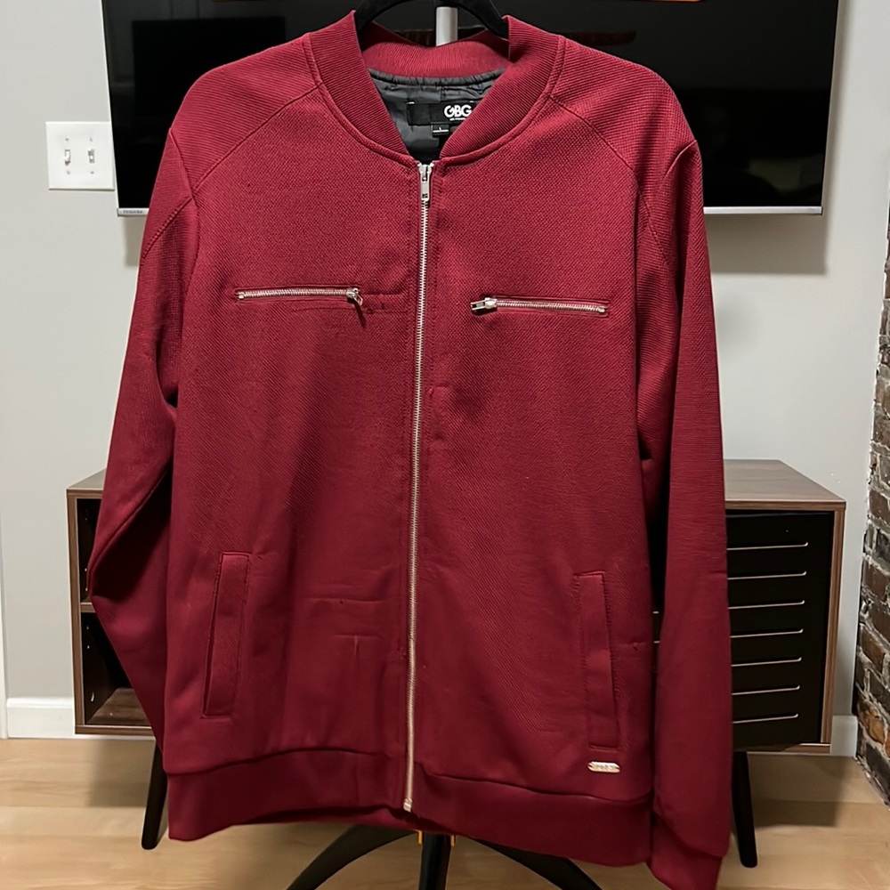 Red jacket